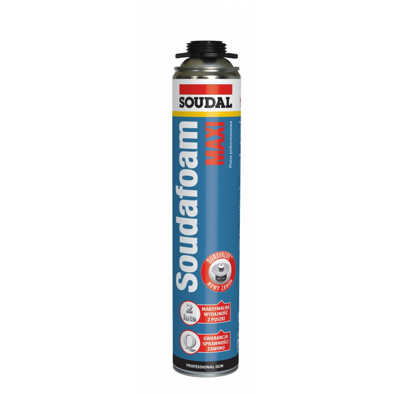 Piana pistoletowa  870ml   SOUDAL MAXI